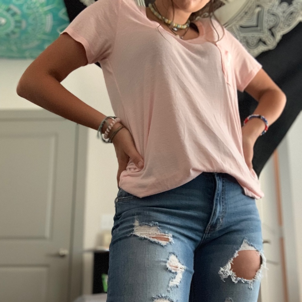 Pink Faded Glory Shirt